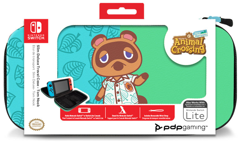 Funda Pdp Slim Deluxe Travel Case Animal Crossing New Horizon Tom Nook (- NINTENDO SWITCH - Lite) Funda Pdp Slim Deluxe Travel Case Animal Crossing New Horizon Tom Nook (- NINTENDO SWITCH - Lite)